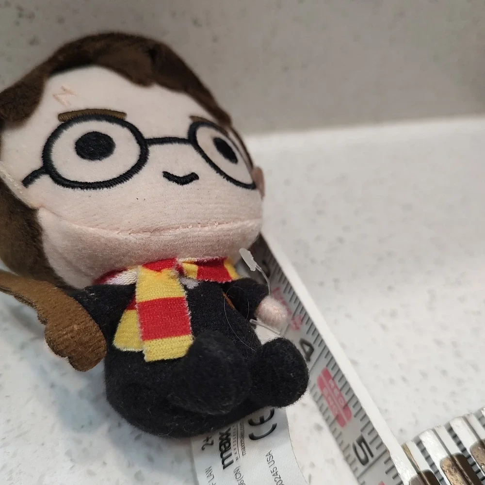 Harry Potter Plush Clip On You Me 4 Inch Wand Glasses Scar Lightning Bolt